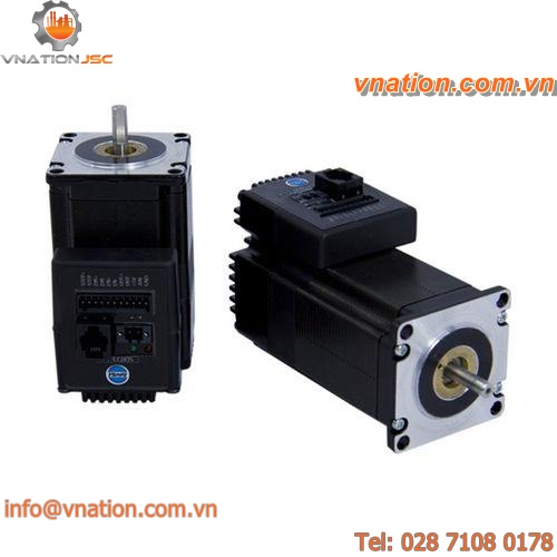 DC motor / stepper / 48V / with integrated driver and coder