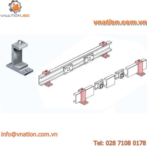 fastening bracket / clamping / steel