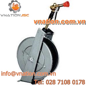 hose reel / spring / for water / for air