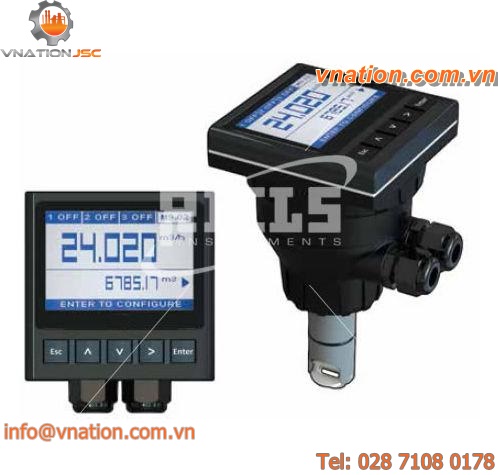 turbine flow meter / for liquids / insertion / IP65
