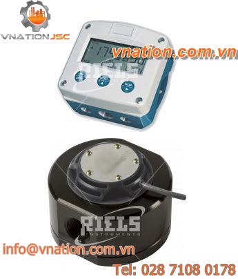 oval gear flow meter / for liquids / for oil / IP67