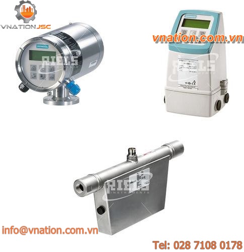 mass flow meter / Coriolis / for gas / stainless steel