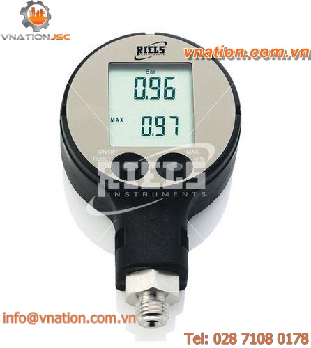 electronic pressure gauge / digital / intrinsically safe / IP65