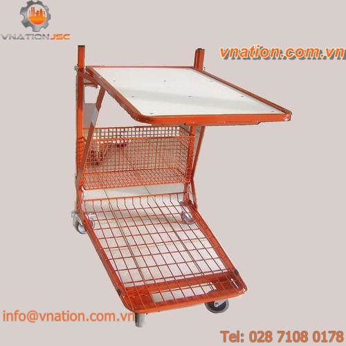 service cart / platform / 2 levels / multipurpose