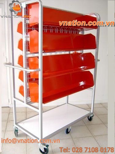 service cart / storage / shelf / multipurpose