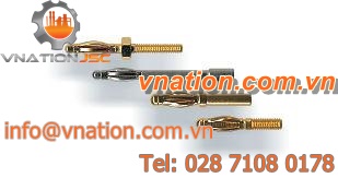 bullet solderless terminal / tubular / non-insulated / copper