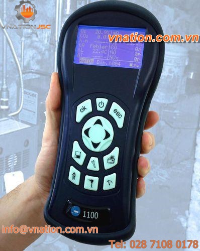 gas analyzer / portable / infrared