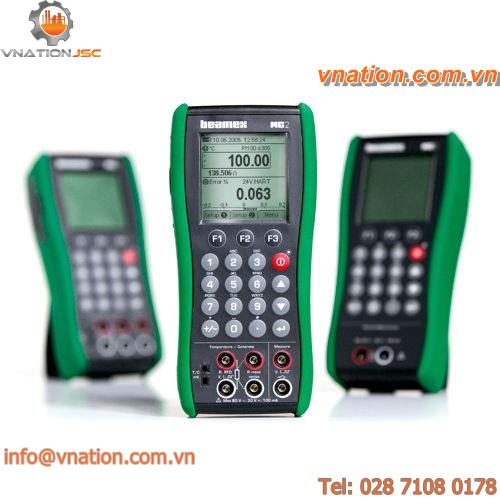 temperature calibrator / pressure / multifunction / hand-held