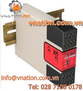safety relay / for light curtains / DIN rail