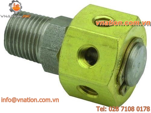 6-valve manifold / metal / pneumatic