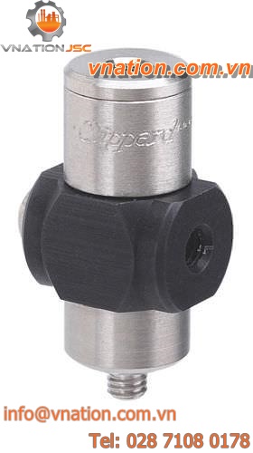 ball check valve / for high flow rates / pilot-operated