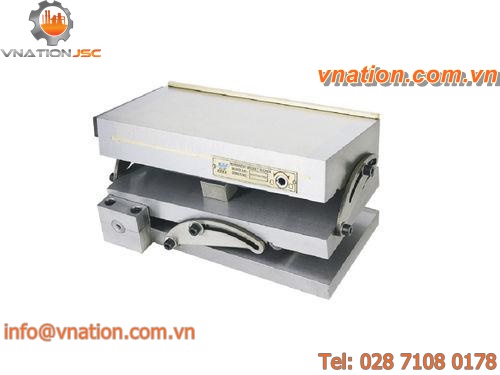 permanent magnet magnetic chuck / sine table / for grinding