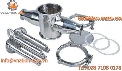 magnetic separator / for semi-liquids / liquid / easy cleaning