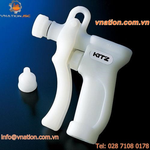 spray gun / cleaning / for water / manual