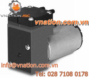 piston vacuum pump / oil-free / single-stage / compact
