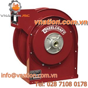 hose reel / spring / retractable / fixed