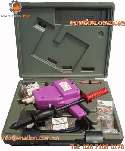 stud welding gun / for hot air / manual / not specified