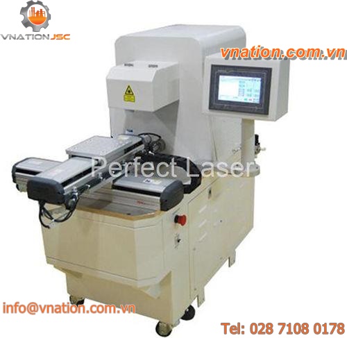 wire stripping machine / for laser / dual-head / with touch screen