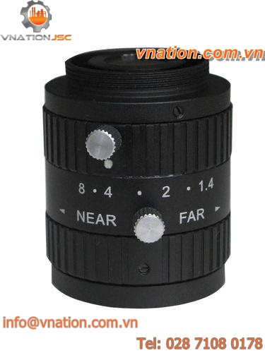 zoom camera objective / machine vision / CCTV video-monitoring