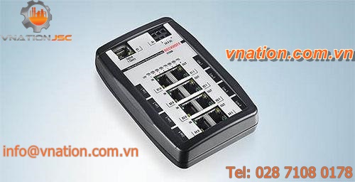 unmanaged network switch / industrial / 8 ports / compact