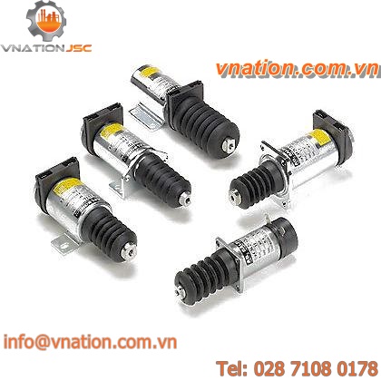 double-coil linear solenoid / high-performance