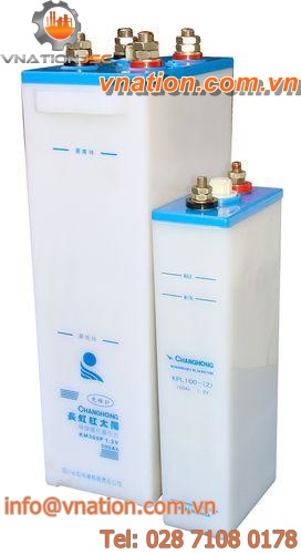 Ni-Cd battery / high-power / rechargeable / for substations