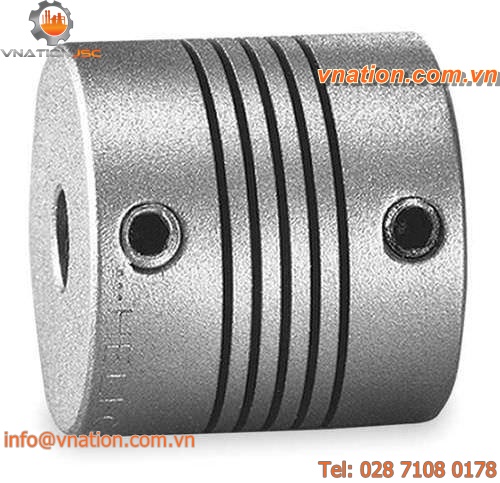 spriral coupling / aluminum / misalignment correction / zero-backlash