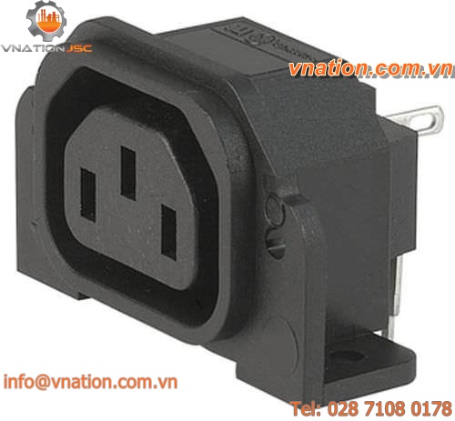 electric connector / rectangular / screw / IEC