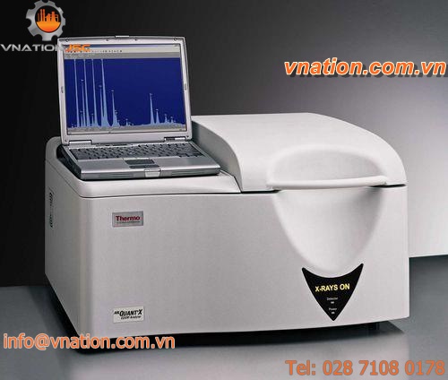 fluorescence spectrometer / compact / energy dispersive X-ray fluorescence / laboratory