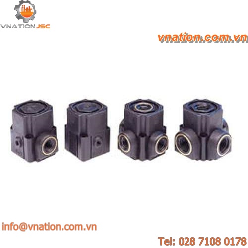 multi-valve manifold / nitrile / for instrumentation / industrial
