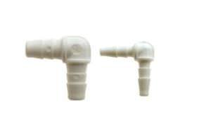 splined fitting / elbow / polypropylene / for tubes