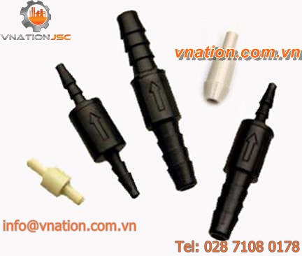 union fitting / barbed / reducing / straight
