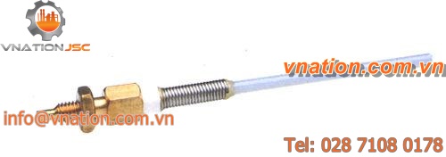 spring-loaded potentiometer flow sensor / Venturi / air / insertion