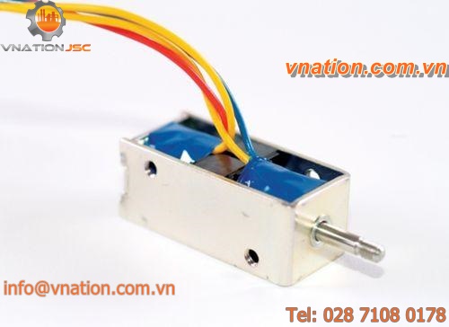 double-action solenoid / open-frame