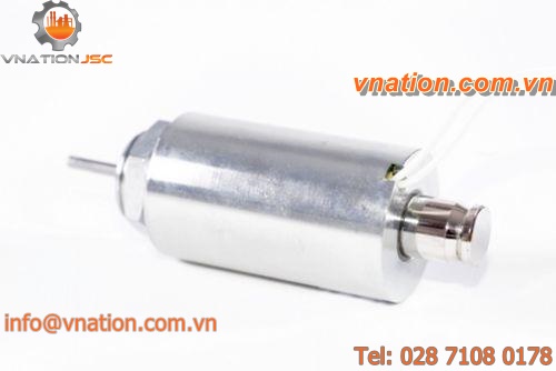 double-action linear solenoid / tubular