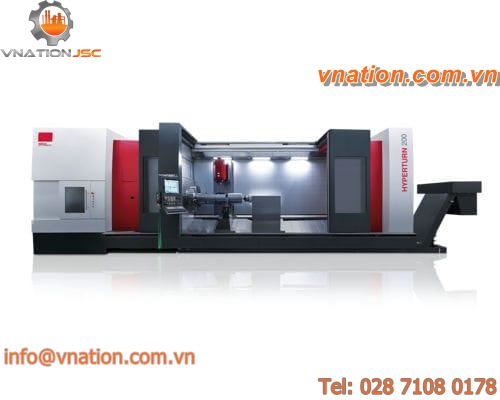 CNC milling-turning center / horizontal / 3-axis / double-spindle