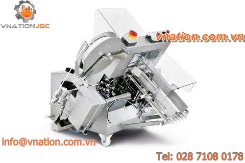semi-automatic bag closing machine (folding, plastic clipbands)
