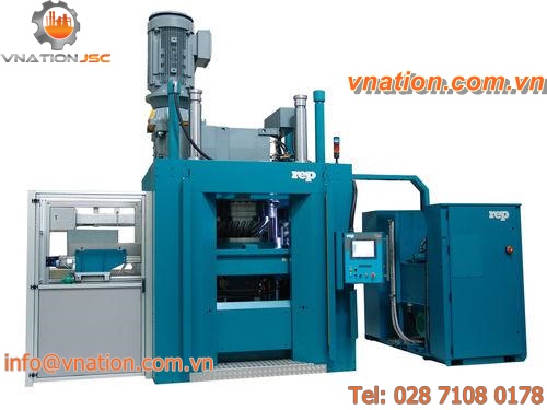 rubber recycling devulcanizing machine / for production scrap