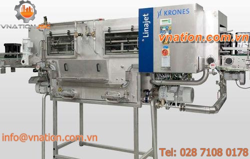 water cleaning machine / automated / for food industry / spray