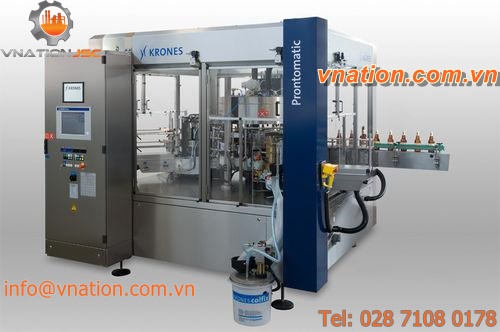 rotary labelling machine / cold-glue / automatic