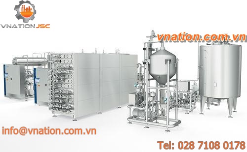 continuous mixer / for the food industry / for carbonated drinks / multi-stage