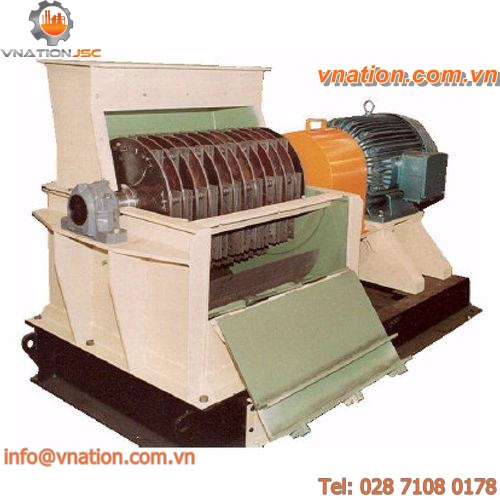 hammer mill / rotor / waste / horizontal