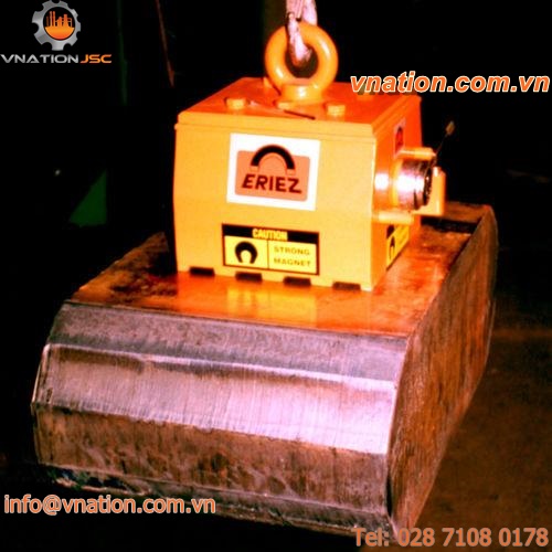permanent lifting magnet / for materials handlers