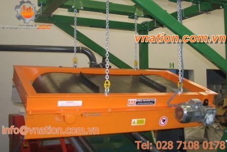 overband separator / permanent magnet / for ferrous metals / for sumps