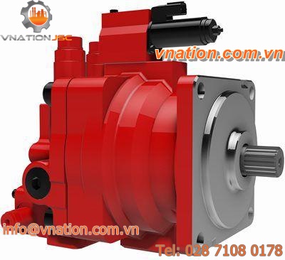 axial piston hydraulic motor / fixed-displacement / compact