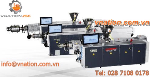 pipe extrusion line / for PEX