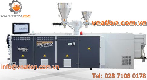 WPC extruder / twin-screw