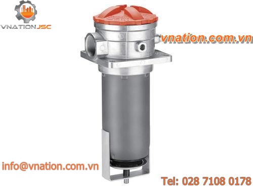 air filter / hydraulic / top-mounted / suction