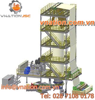 blown film coextrusion line / for PP / multilayer