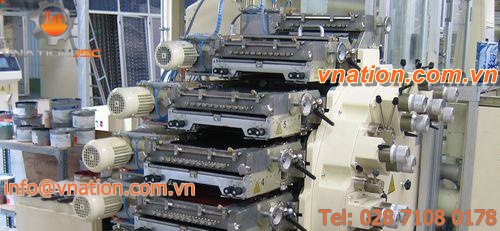 inkjet printing machine / six-color / for labels / for pipework